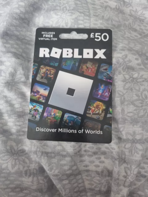 Roblox Gift Card 100-1200 Robux Includes Exclusive Virtual Item (GLOBAL)