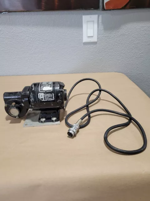 Used Bodine Electric NSH-12RH Speed Reducer Motor 115V .33AMP 1725RPM Used