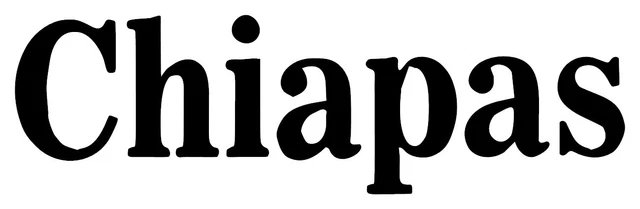 Chiapas Vinyl Decal (Select your Size)