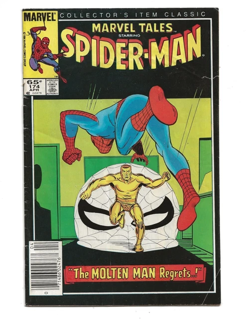 Spider-Man Marvel Tales (1984) # 175 (CGC 9.8 WP) Canadian Price variant CPV