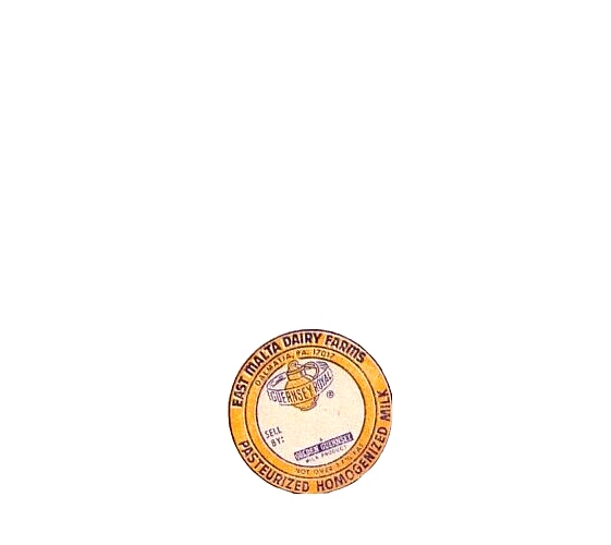 East Malta Dairy Farms Guernsey Pasteurized & Homogenized Milk Cap Dalmatia Pa