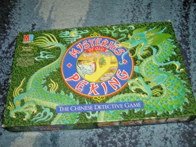 Mysteries Of Old Peking Board Game. MB Games 1987. Complete. Free P&P
