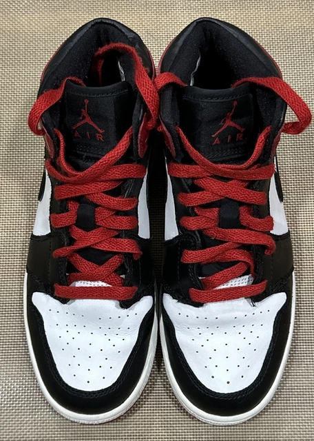 Jordan 1 Old Love Black Red White GS Size 5y /Women Size 6.5 (307383-102)No Box Jordan 1 Old Love Black Red White GS Size 5y /Women Size 6.5 (307383-102)No Box