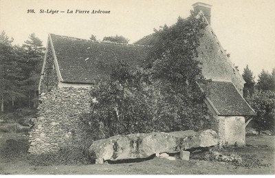 78 ST LEGER EN YVELINES #24158 CARREFOUR DE LA PIERRE ARDOUE FORET 