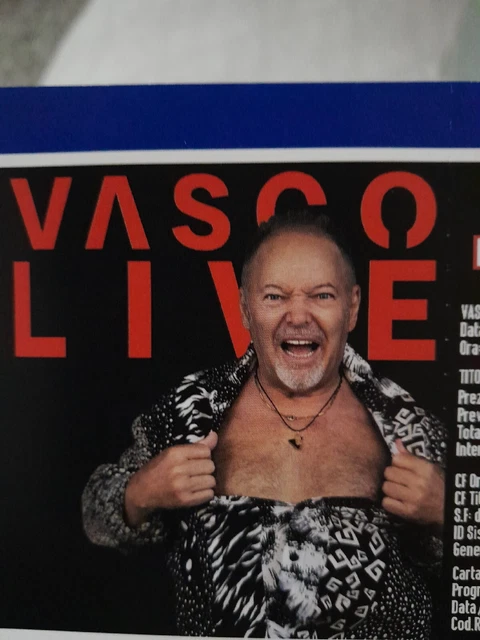 biglietto vasco rossi 2023