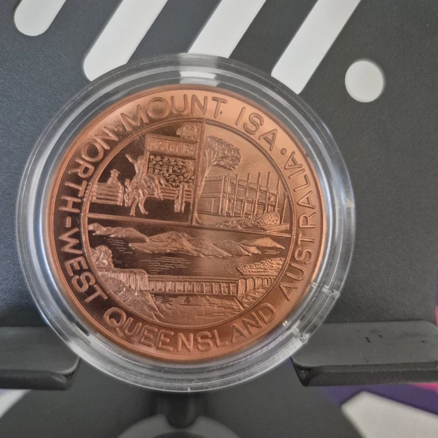 AUSTRALIA: MOUNT ISA City, Queensland Tourist Dollar, 45mm