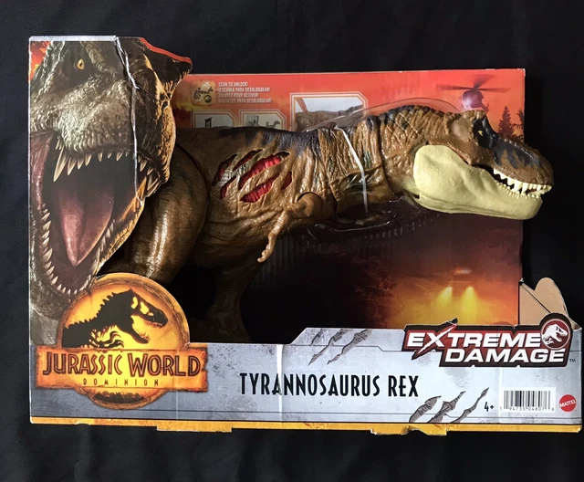 Dinosaure T-Rex Morsure Extrême 55cm Articulé Et Sonore - Jurassic Cavernedesjouets Dinosaure Articulé Avec Cris