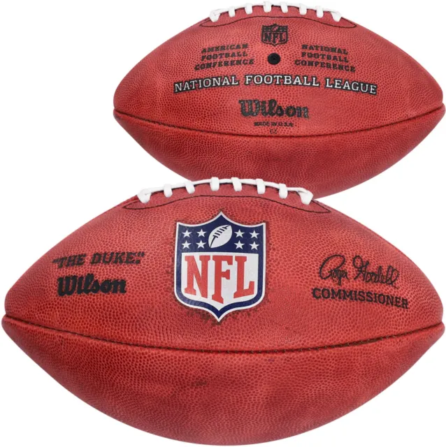 Wilson "The Duke" Official NFL Leather Game Football