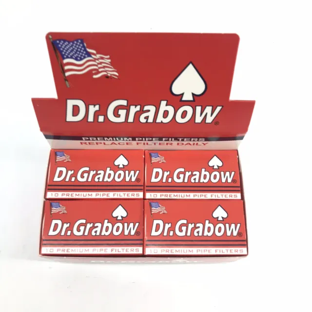 Dr Grabow & Medico Tobacco Pipe & Cigar Holder Filters NEW 2 1/4" - 1 Box Each 3
