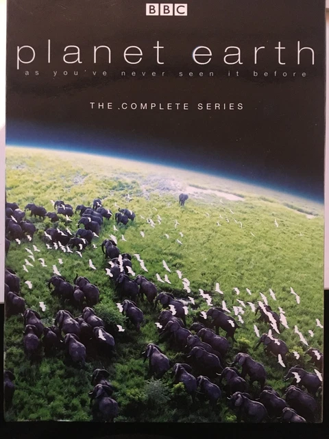 PLANET EARTH The Complete BBC Series 5 x DVD Set AS NEW Attenborough No Slipcase