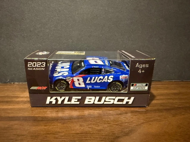 Lionel NASCAR 2023 Kyle Busch #8 Lucas Oil Auto Club Race Win 1/64 Diecast