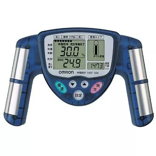 Omron body fat meter Composition & Scale HBF-306-A Blue Japan