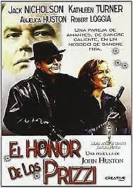 DVD FILM "EL HONOR DE LOS PRIZZI". Neuf et scell�