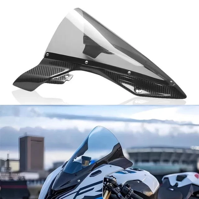 Black Wind Mirror Set (with Light) For BMW S1000RR / M1000RR 2019-2025 – Pair