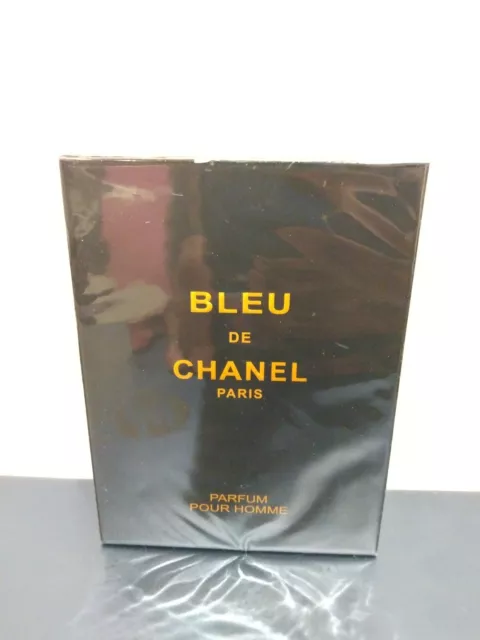 CHANEL BLEU DE Chanel 3.4 fl oz 100 Ml Parfum Pour Homme Brand New Sealed  Box $0.01 - PicClick