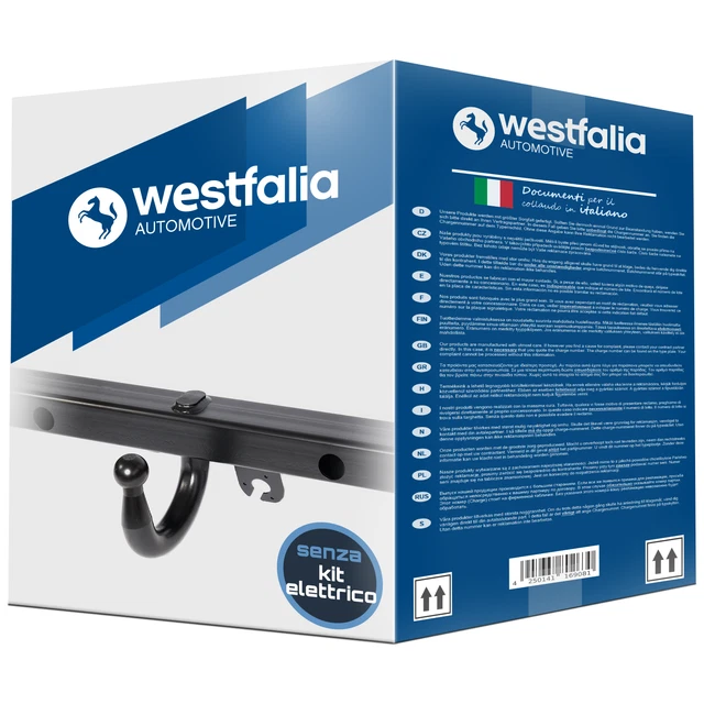 Gancio Di Traino Fisso STEINHOF Per Hyundai Ix35 2010-2015 - Con Kit Elettrico 7 Poli Universale - Foto 6