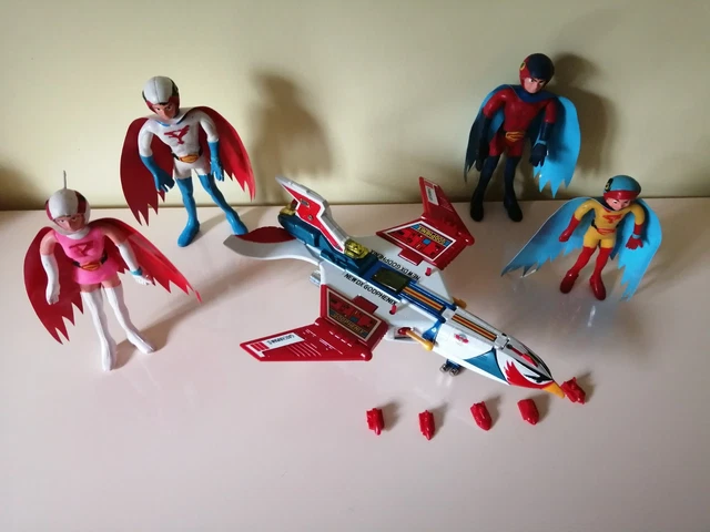 Vaisseau La Bataille des Planètes God Phenix PB-81 Vintage Popy