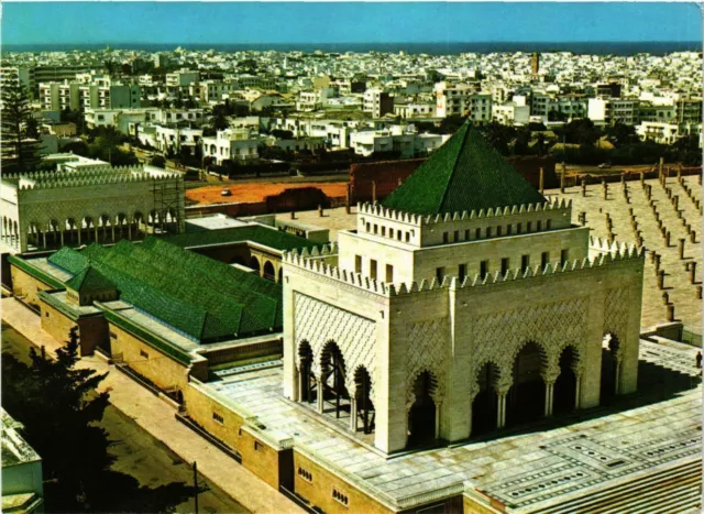 CPM AK MAROC RABAT-Le Mausolée Mohammed V (342637)