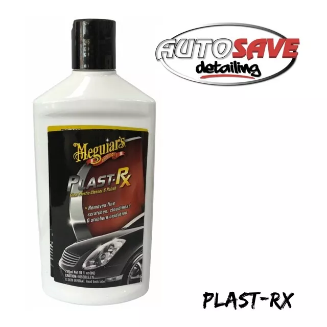 Meguiars Plast RX Rich Gel Plastic Cleaner & Polish 295ml Bottle