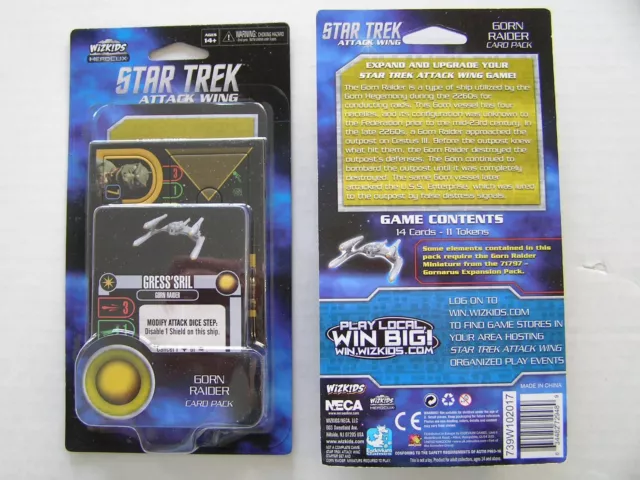 Star Trek Attack Wing - Gorn Raider Card Pack