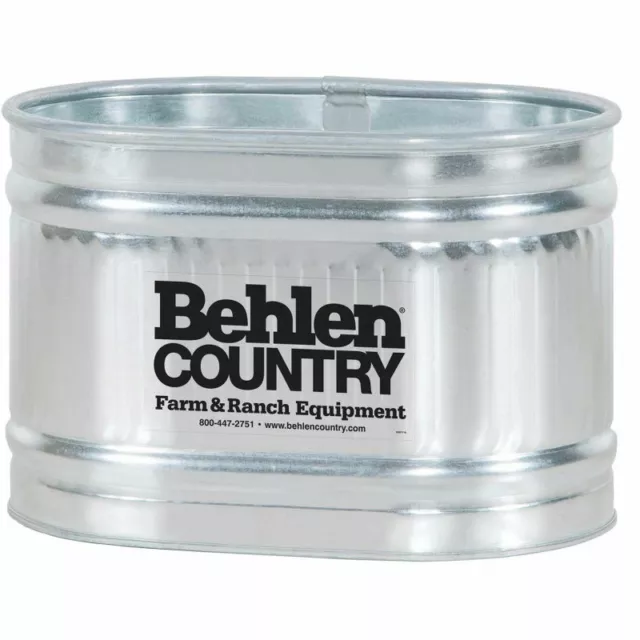 NEW! Behlen Country Steel Stock Tank Round End Approximately 67 Gallon!!