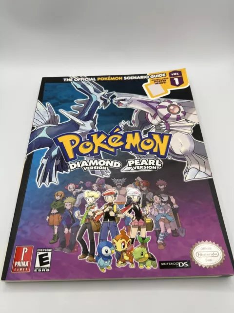 Pokémon Diamond & Pearl - Prima Official Strategy Guide Vol 1 - Poster Included