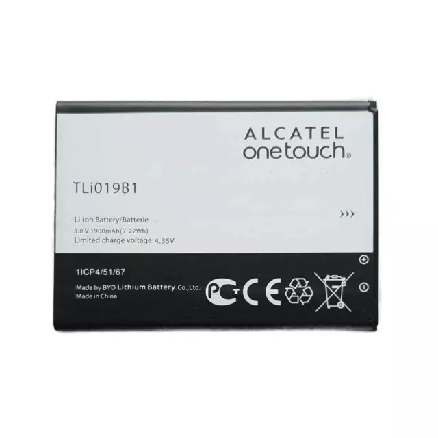 Original Alcatel Akku TLi019B1 One Touch POP C7 7041D Batterie Accu Battery NEU