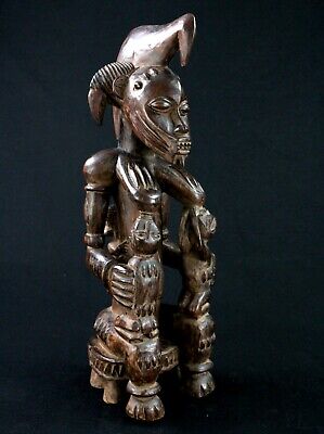 Art African Arts First - Superb Statue Maternity Senoufo Senufo - 46 CMS