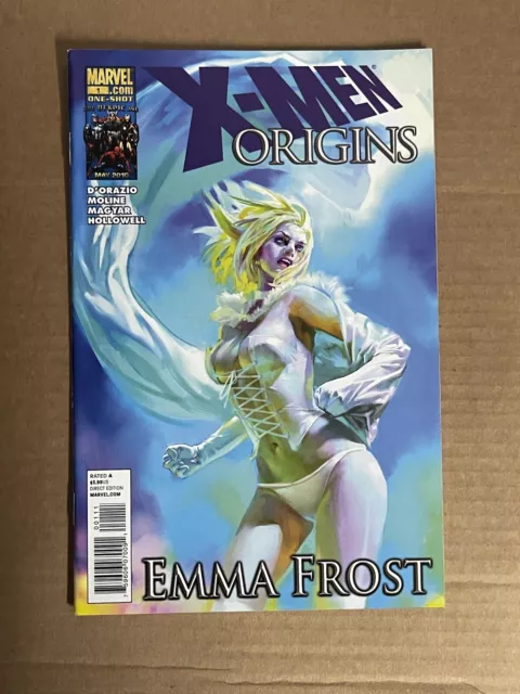 X-Men Origins Emma Frost #1 One Shot First Print Marvel Comics (2010)