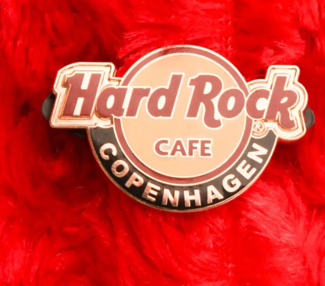 Hard Rock Cafe Pin COPENHAGEN Classic City LOGO hat lapel