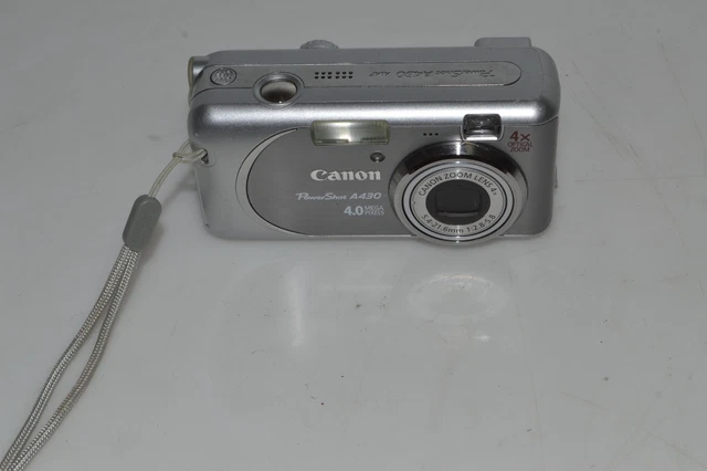 ^^ CANON PC1186 Powershot A430 4.0 Mega Pixel Fotocamera Digitale (HRT63)