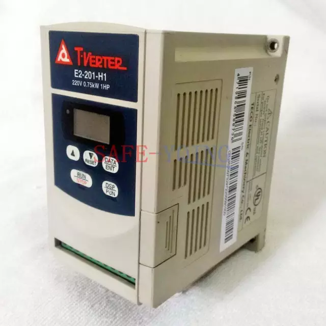 ONE TAIAN E2-201-H1 Inverter 0.75KW 220V Used 2