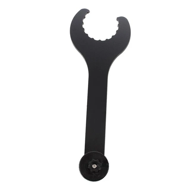 Clé à Ergots Pour Pédalier Vélo – Aluminium Noir – Outil De Montage (type BB44/46)
