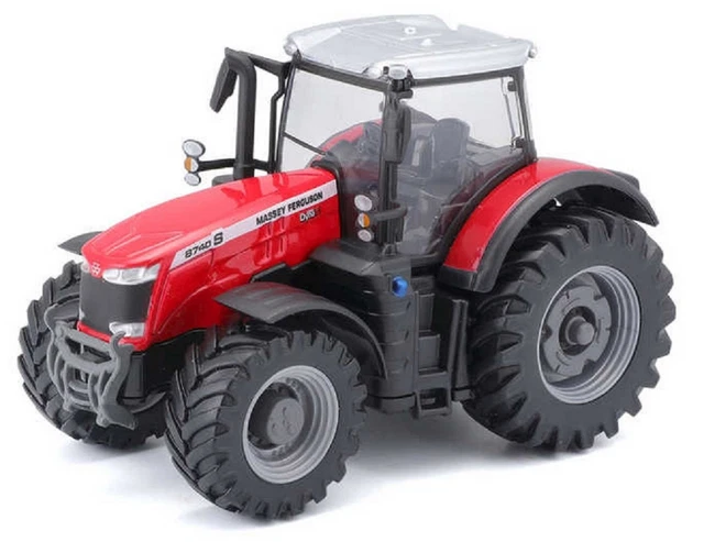 Burago Massey Ferguson 8700 Tractor 10Cm - 31613 Farm Pig Cow Toy