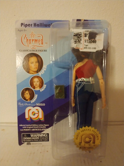 MEGO CHARMED Piper Halliwell Limited Edition 8 Inch Doll Figure 
