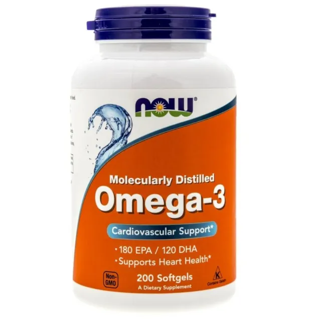Now Foods Omega-3 1000 mg, 200 capsule