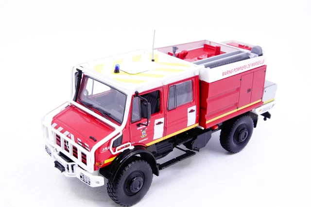 Mercedes Unimog U5000 Sides Pompiers - Alerte 1/43