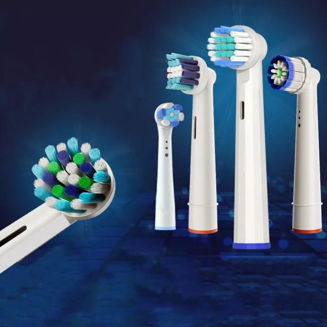 Cabezales de cepillo de dientes eléctricos compatibles ORAL B Braun múltiples modelos 2