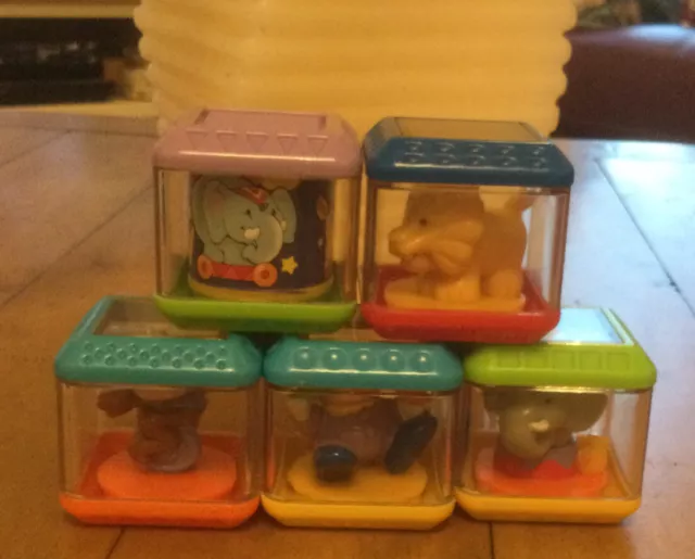 Fisher price shop animal blocks