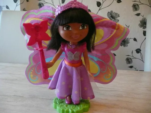 DORA THE EXPLORER Magic Fairy Dora Talking Doll Fairy Princess