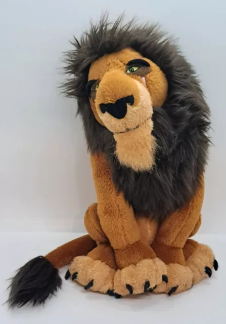 The Lion King 11" Scar Walt Disney World Soft Toy Plush Stuffed Animal