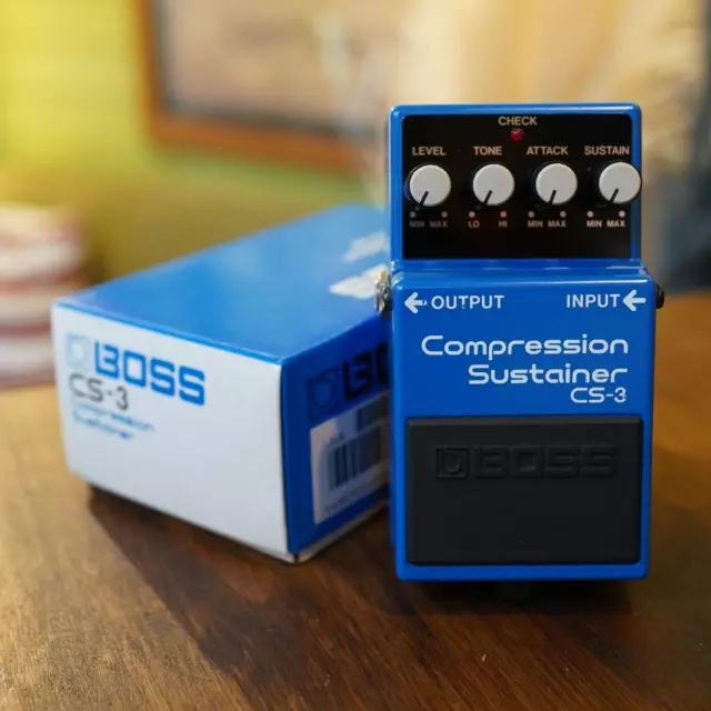 Pedale per effetti per chitarra BOSS CS-3 Compression Sustainer USATO