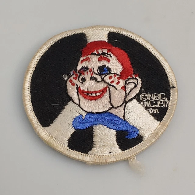 Vintage NBC Howdy Doody Patch Sew On Patch 1971
