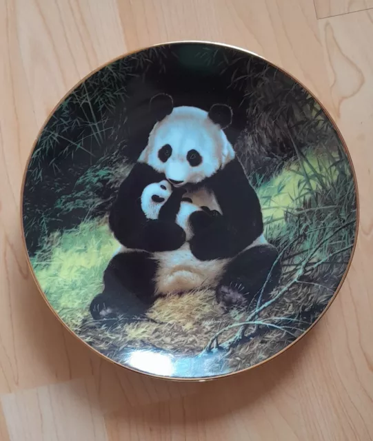 The Panda Collector Plate, Will Nelson, Last of their Kind: Endangered Species