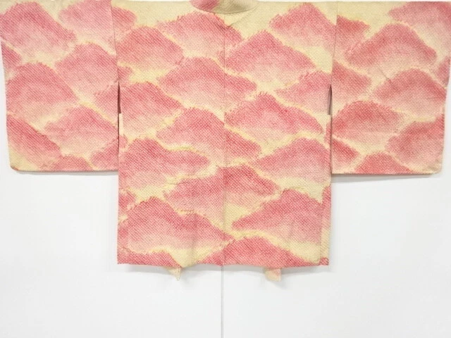 6739395: Japanese Kimono / Vintage Unused Haori / All Shibori / Abstract