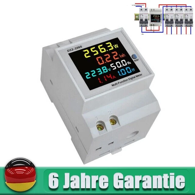 Wechselstromzähler Stromzähler AC Stromzähler LCD 1 Phase 2 Draht 80A 230v Dhl 386190315531 Wechselstromzähler Stromzähler AC Stromzähler LCD 1 Phase 2 Draht 80A 230v Dhl 386190315531