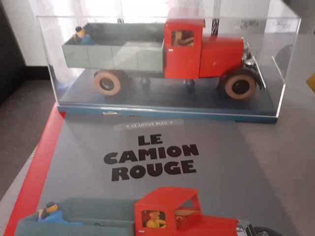 Hachette - Collection Tintin - Voiture 1/24 Le Camion Rouge - Fascicule Inclus - Neuf