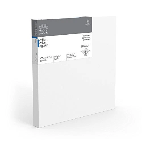 Winsor & Newton Professional Cotton Canvas 18" x 18" Deep Edge