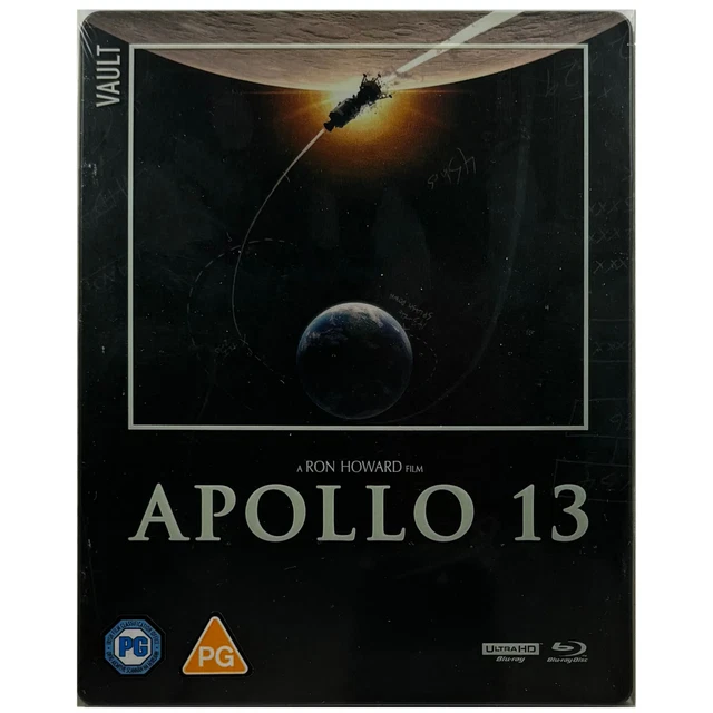 APOLLO 13 LIMITED Edition - The Film Vault 4K UHD Steelbook NEW ...