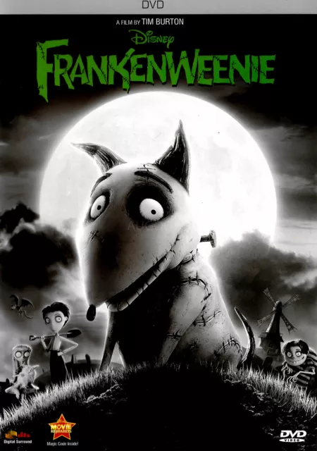 FRANKWEENIE -Rare DVD Aus Stock Animated -Excellent